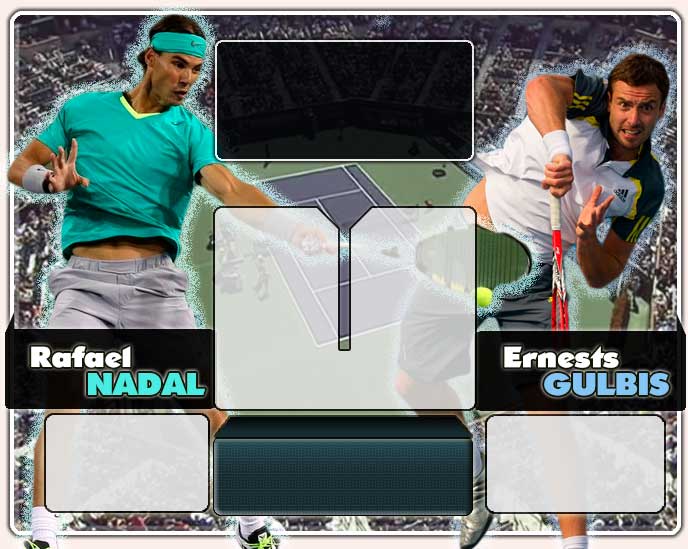 Nadal vs Gulbis en Indian Wells 2013